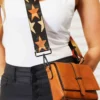 SHOMICO PU Leather Wide Strap Crossbody Bag - Image 3