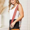 SHOMICO PU Leather Wide Strap Crossbody Bag - Image 9