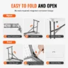 VEVOR 6FT Plastic Folding Bench Portable Outdoor Seating for Picnic, Camping & Garden - Image 4