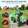 VEVOR Kids Ride on Tractor 12V Electric Toy Tractor with Trailer Remote Control - Image 2