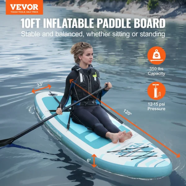 VEVOR Inflatable Stand Up Paddle Board