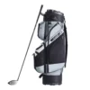 VEVOR Golf Cart Bag with 14 Way Organizer Divider Top, 41 13 Pockets Premium Nylon Cart Bag, Durable Golf Bags with Handles & Dust Cover & Detachable Straps for Men & Women, Black Color-Block - Image 8