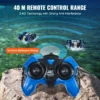 VEVOR Amphibious Remote Control Car Boat 2.4 GHz 4WD RC Boat Kids Adults Blue - Image 4