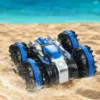 VEVOR Amphibious Remote Control Car Boat 2.4 GHz 4WD RC Boat Kids Adults Blue - Image 7