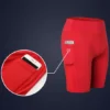 All Seasons Yoga Shorts – Stretchable, Comfortable & Phone Pocket-Equipped | Ideal for Workouts & Everyday Wear - Image 31