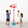 Kids Basketball Hoop Height Adjustable Portable Basketball Court for Kid Outdoor - Image 7