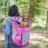 Armarkat Model PC301P Pawfect Pets Backpack Pet Carrier in Pink and Gray Combo - Image 7