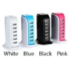 Smart Power 6 USB Colorful Tower for Every Desk at Home or Office charge any Gadget - Image 3